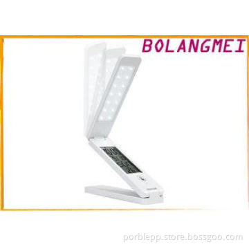 Touch Sensor LCD Calendar USB LED Table Lamp Rechargeable /